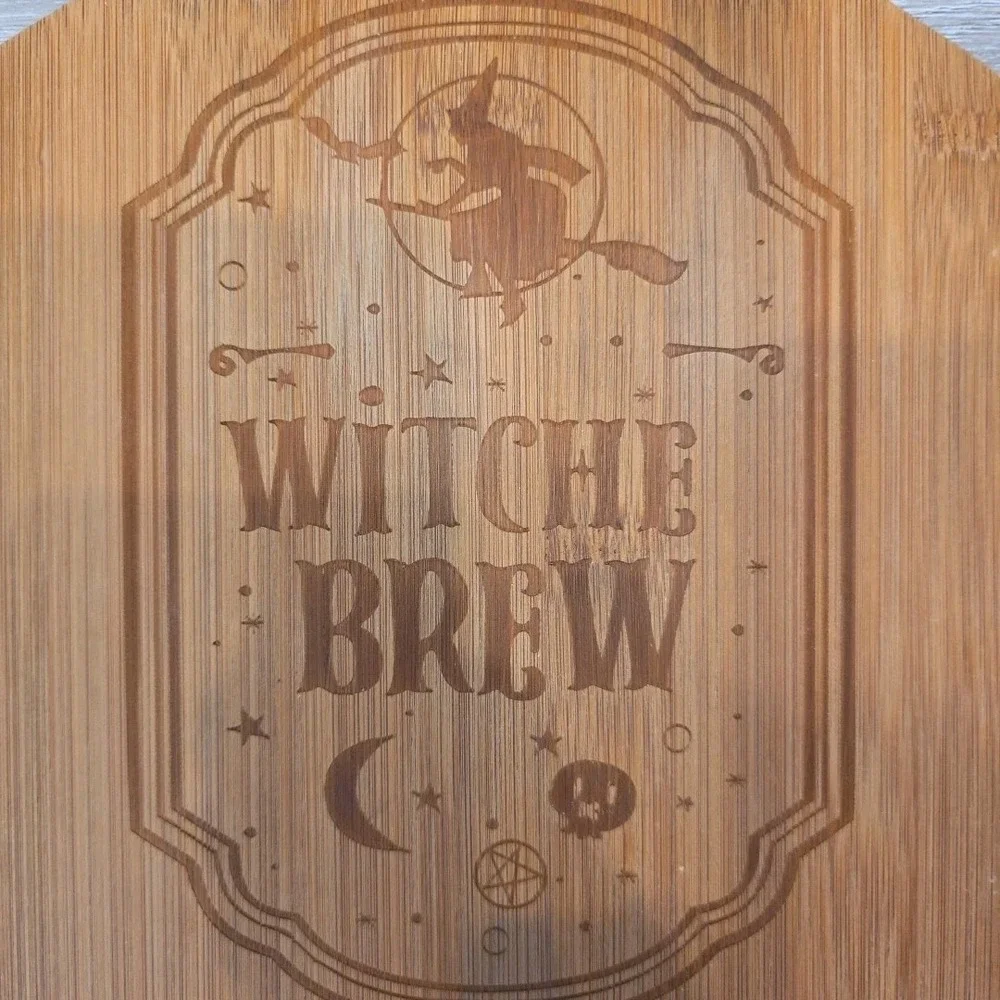 NEW Halloween Cutting Board WITCHE BREW‎
